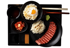 Gyukatsu Tamago Set